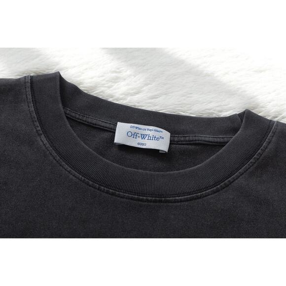 OFF-WHITE Crew neck, short sleeves Size: M - Picture 3 of 7